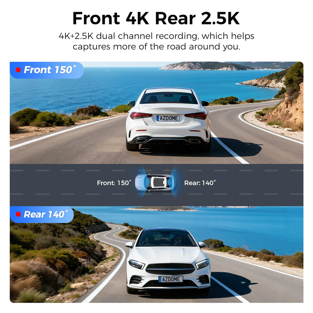 AZDOME M550 Pro 4K Dash Cam